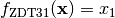 f_{\text{ZDT3}1}(\mathbf{x}) = x_1